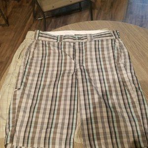 COPY - Dickies Men's Flex 13" Inseam Flat Front Flex Plaid Shorts -Discontinued